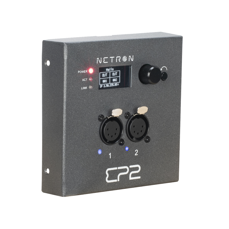 Passerelle Ethernet vers DMX Obsidian EP2 avec 2 ports compatibles RDM