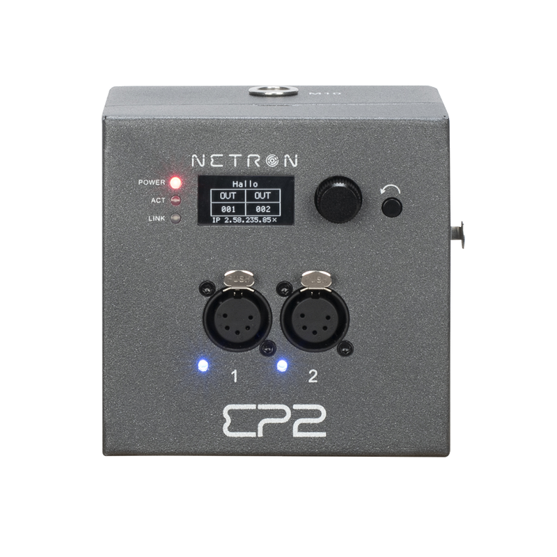 Passerelle Ethernet vers DMX Obsidian EP2 avec 2 ports compatibles RDM