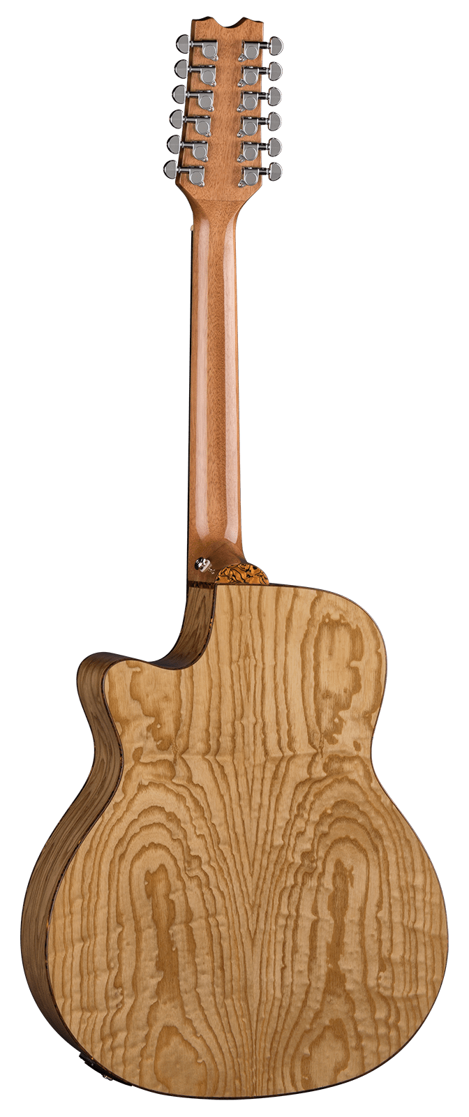 Dean EXOTICA QUILT ASH 12 Strings Acoustic Electric Guitar (Natural)