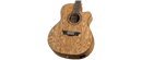 Dean EXOTICA QUILT ASH 12 Strings Acoustic Electric Guitar (Natural)