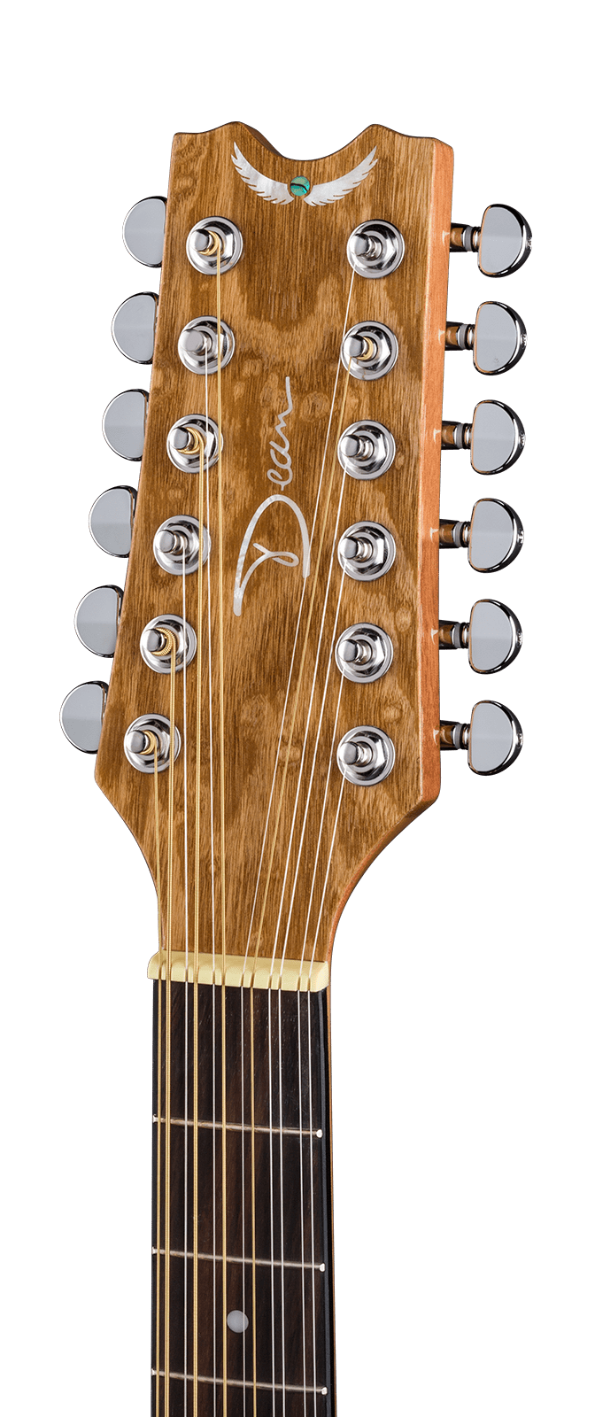 Dean EXOTICA QUILT ASH 12 Strings Acoustic Electric Guitar (Natural)