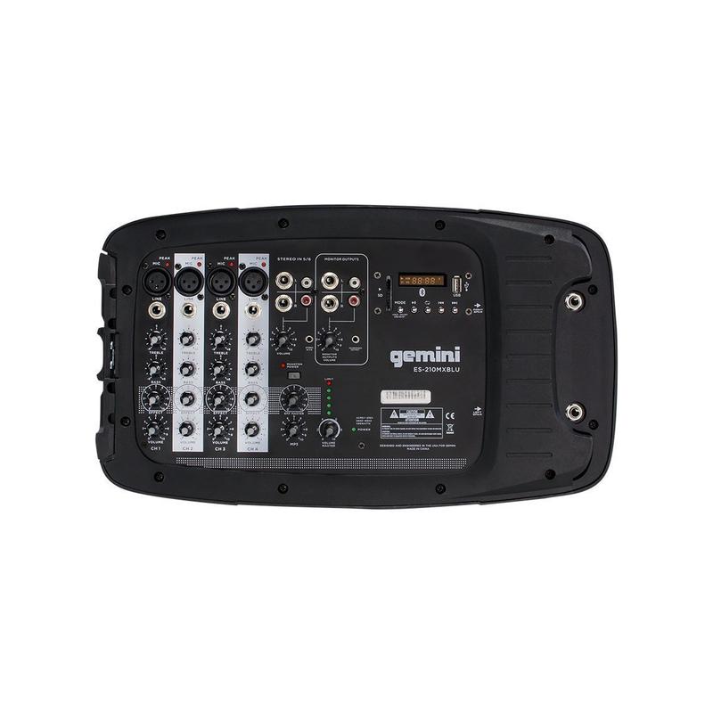Gemini ES-210MX-BLU Portable PA System Kit