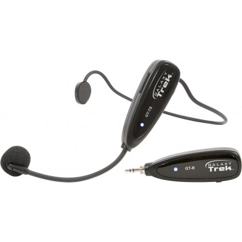 Galaxy Audio GT-S Portable Wireless Headset Mic - Red One Music