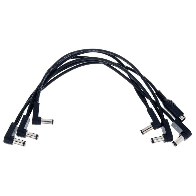 EBS DC-6-90F Angled Flat DC Split Cable 1-6