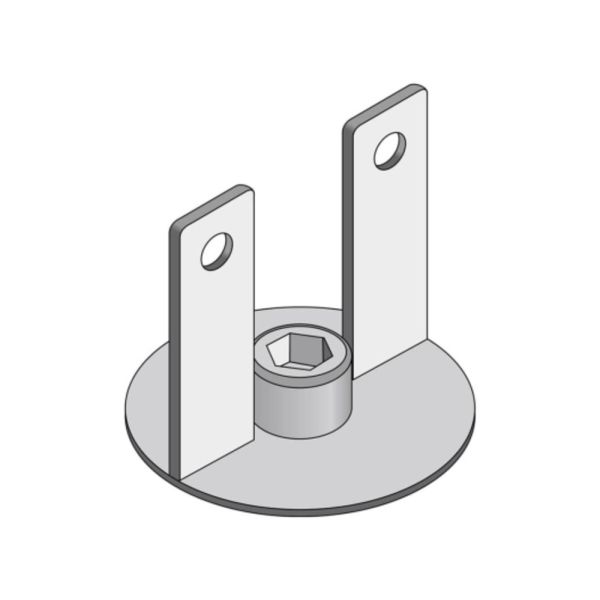 FBT MS-J 210 Support métallique pour fixer MS-F 210 à Subline 218/Mitus 218