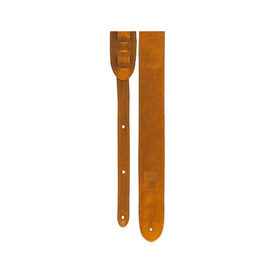 Profil PGS750-R - Sangle de guitare en daim 2 "Rust