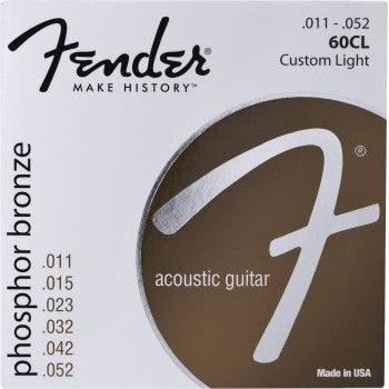 FENDER 60CL PHOSPHORE BRONZE 11-50 - Red One Music