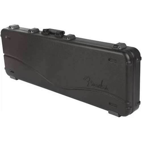 Fender Deluxe Molded Bass Case - Black - Red One Music