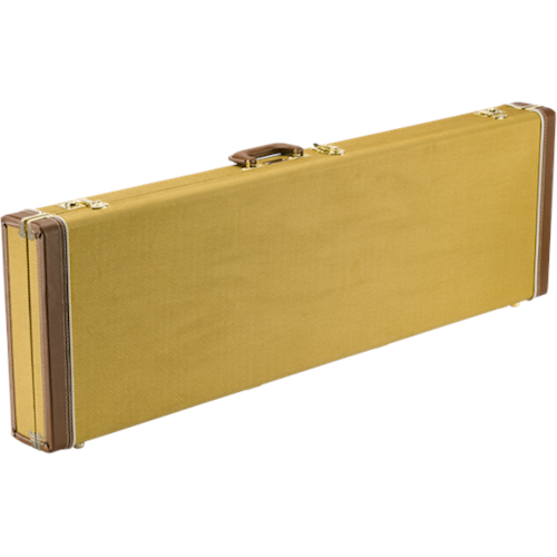 Fender Classic Series Wood Case - Precision Bass/Jazz Bass - Tweed - Red One Music