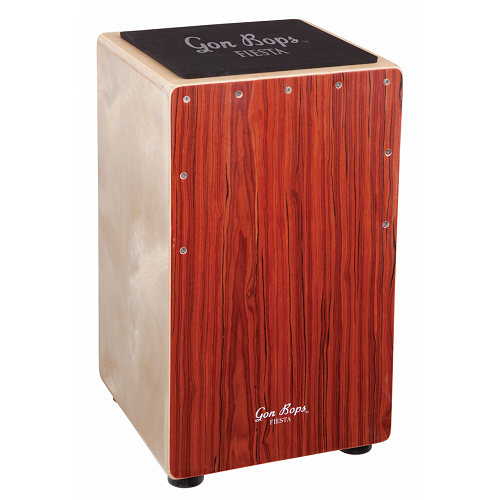 Gon Bops FSCJM Fiesta Cajon - Mahogany, with Gig Bag - Red One Music