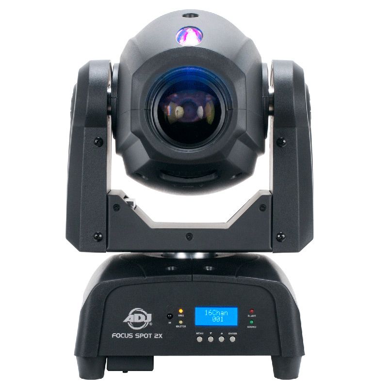 American DJ FOCUS-SPOT-2X 100W LED Moving Head w/ 3W UV LED