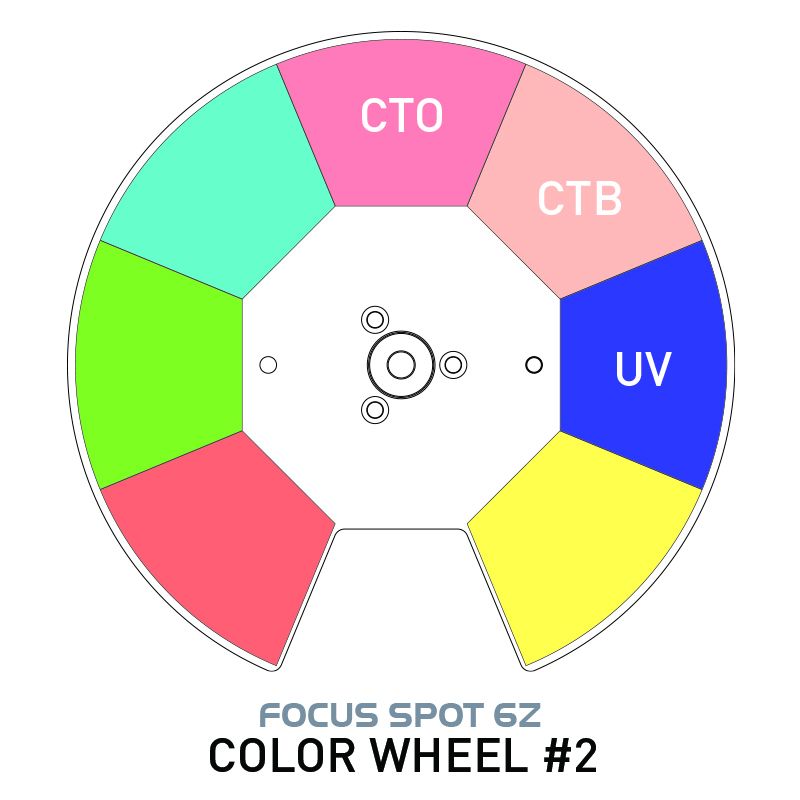 American DJ Focus-Spot-6Z 300W la tête en mouvement LED