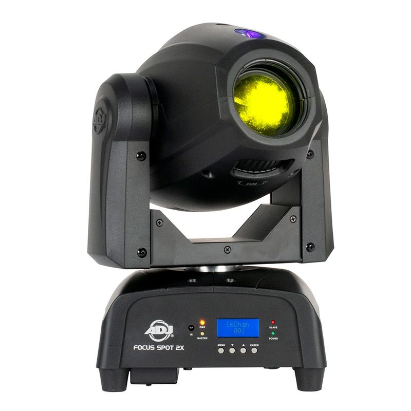 American DJ FOCUS-SPOT-2X 100W LED Moving Head w/ 3W UV LED