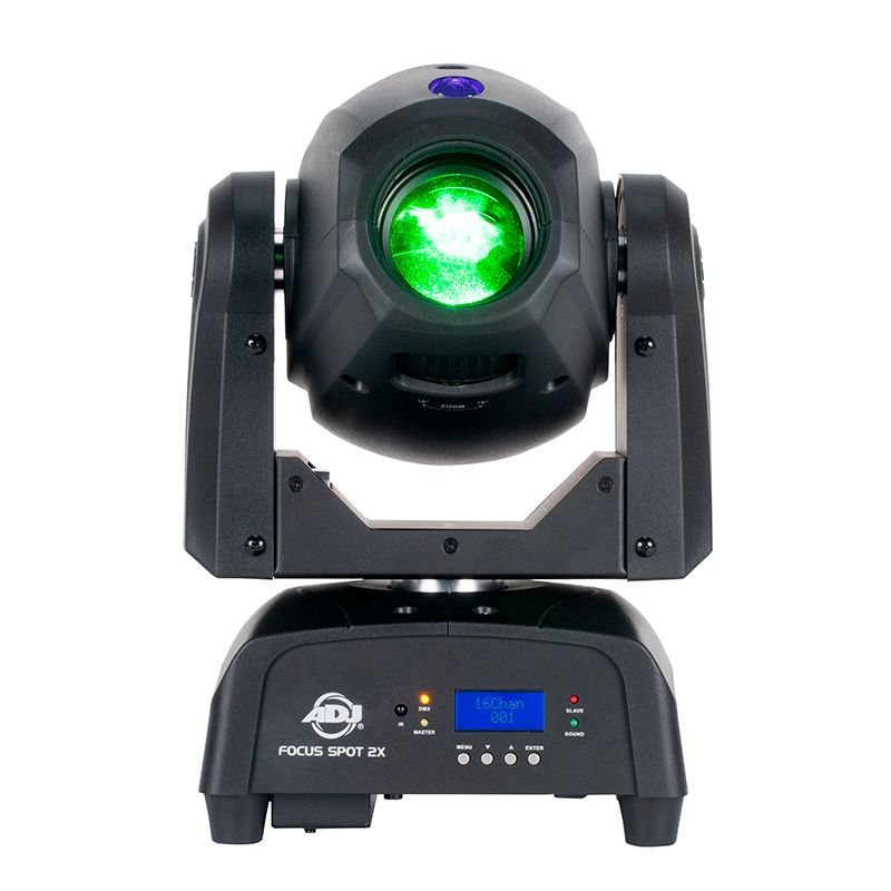 American DJ FOCUS-SPOT-2X 100W LED Moving Head w/ 3W UV LED