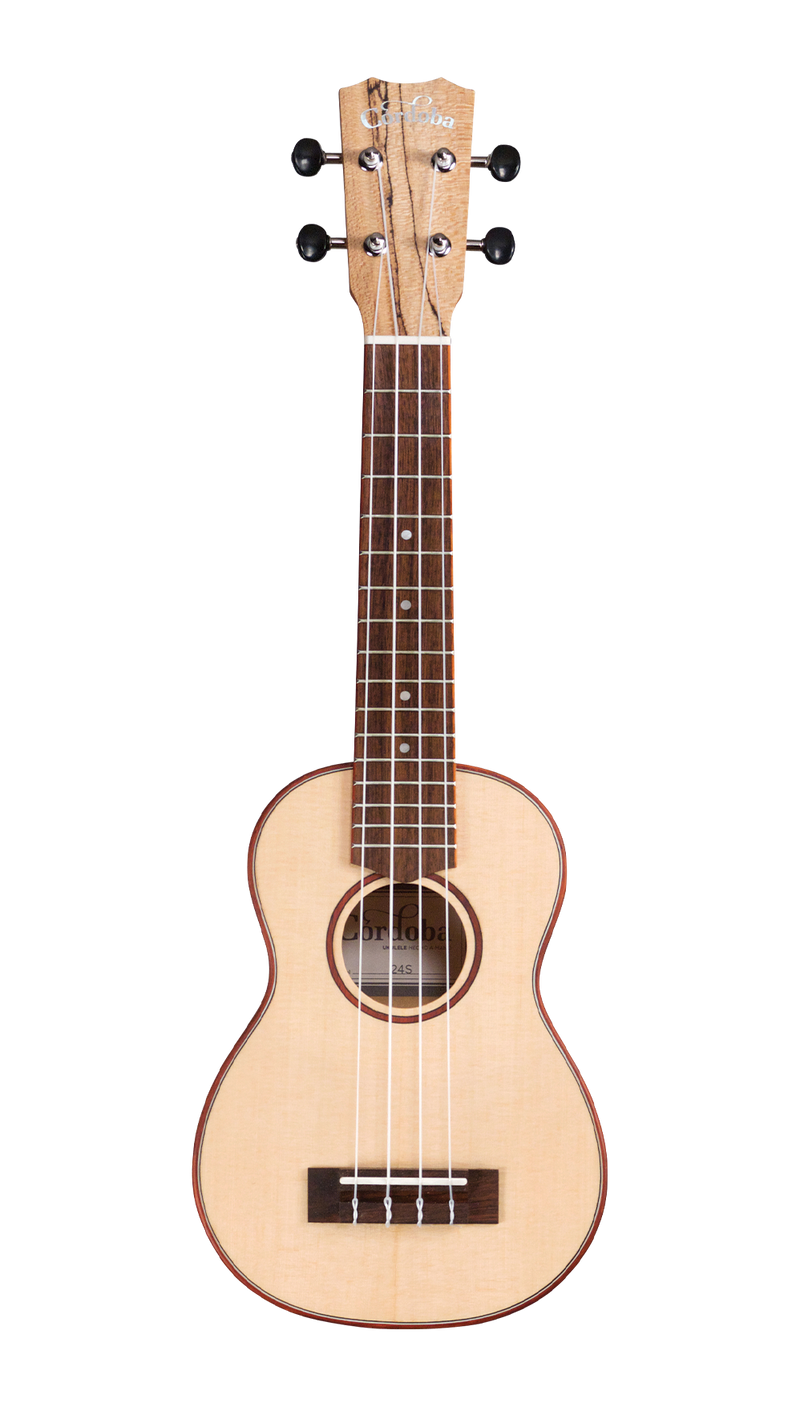 Cordoba 24S Spruce Soprano Ukulele (Natural Finish)