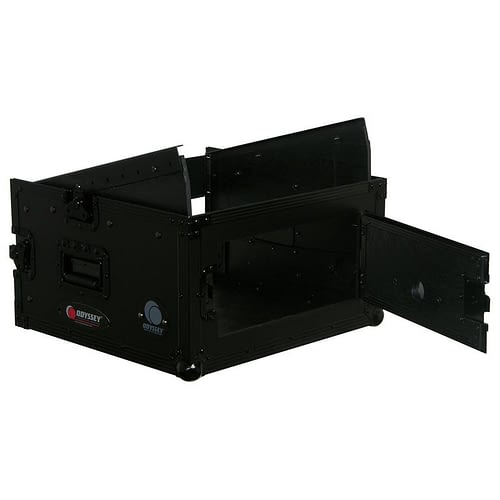 Odyssey FZ1004BL - Rack Combo Pro vertical 4U incliné sur le dessus noir 10U