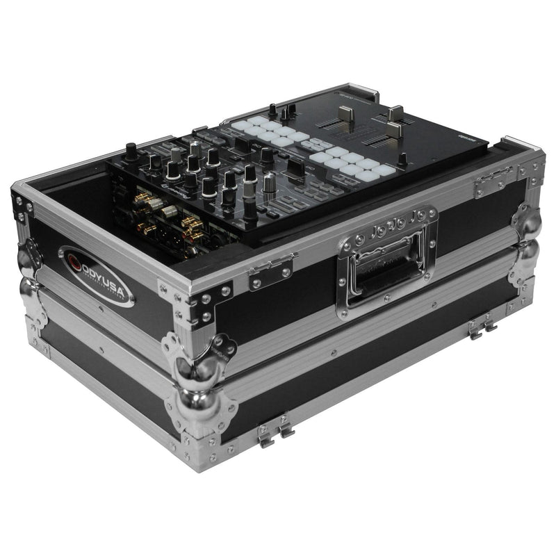Odyssey FZ10MIXXD Universal 10″ Format DJ Mixer Flight Case w/Extra Deep Rear Compartment