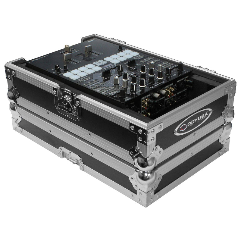 Odyssey FZ10MIXXD Universal 10″ Format DJ Mixer Flight Case w/Extra Deep Rear Compartment
