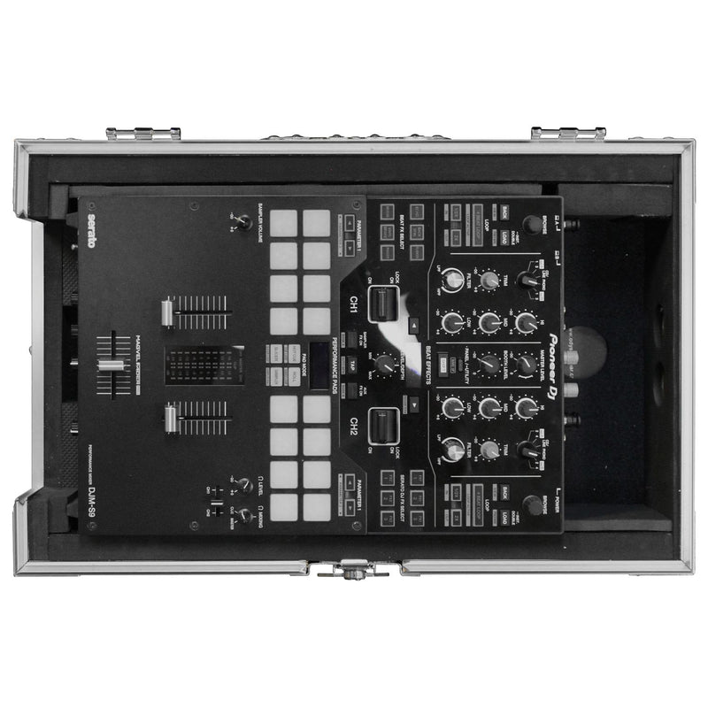 Odyssey FZ10MIXXD Universal 10″ Format DJ Mixer Flight Case w/Extra Deep Rear Compartment