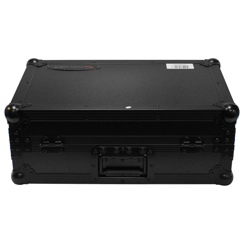 Odyssey FZ10MIXXDBL Universal Black 10″ Format DJ Mixer Flight Case w/Extra Deep Rear Compartment
