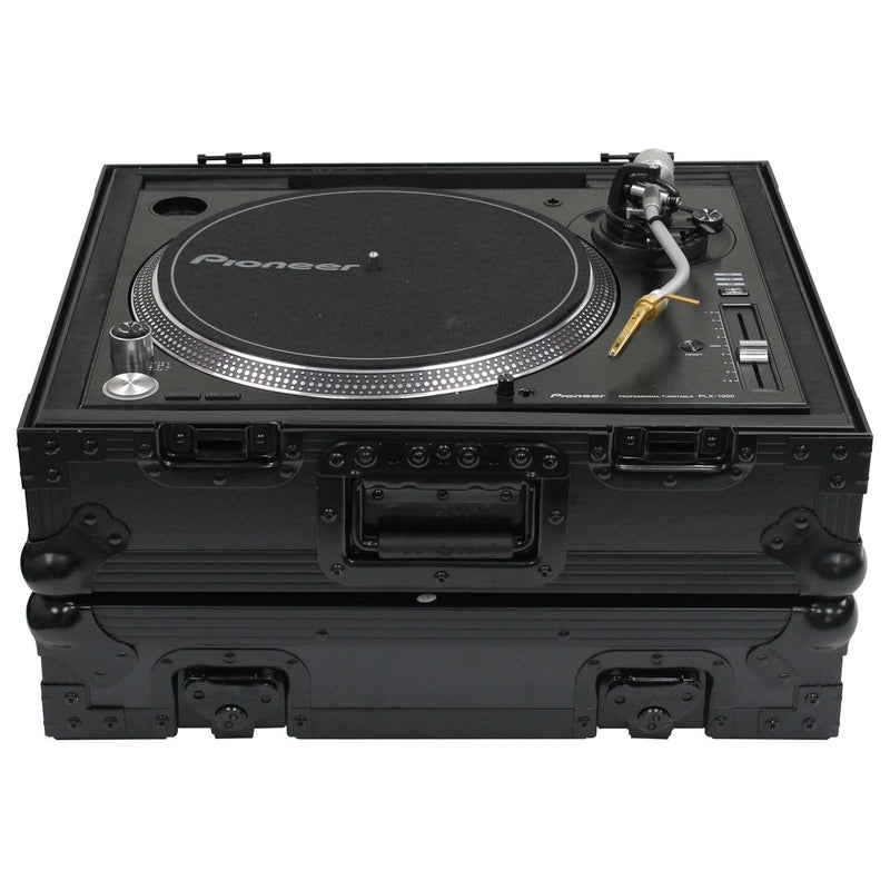 Odyssey FZ1200BL Flight-case universel noir pour platine vinyle