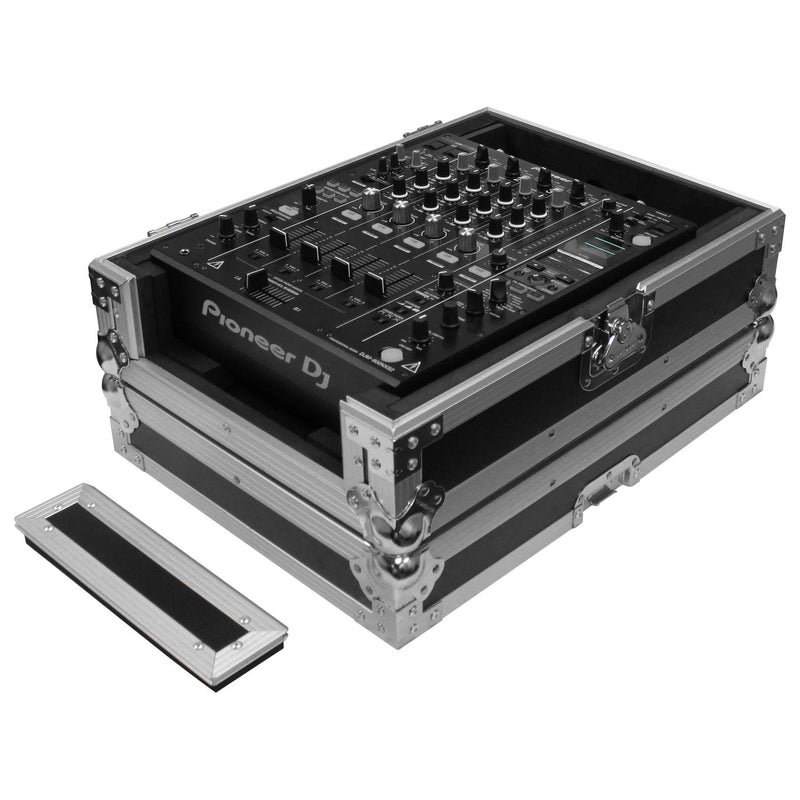 Odyssey FZ12MIXXD - Universal 12″ Format DJ Mixer Flight Case with Extra Deep Rear Cable Compartment
