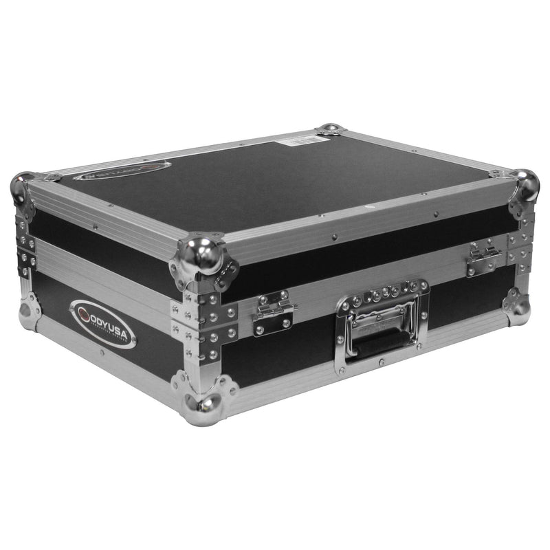 Odyssey FZ12MIXXD - Universal 12″ Format DJ Mixer Flight Case with Extra Deep Rear Cable Compartment