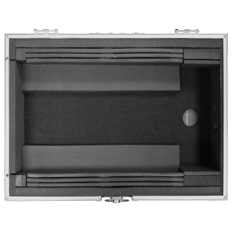 Odyssey FZ12MIXXD - Universal 12″ Format DJ Mixer Flight Case with Extra Deep Rear Cable Compartment