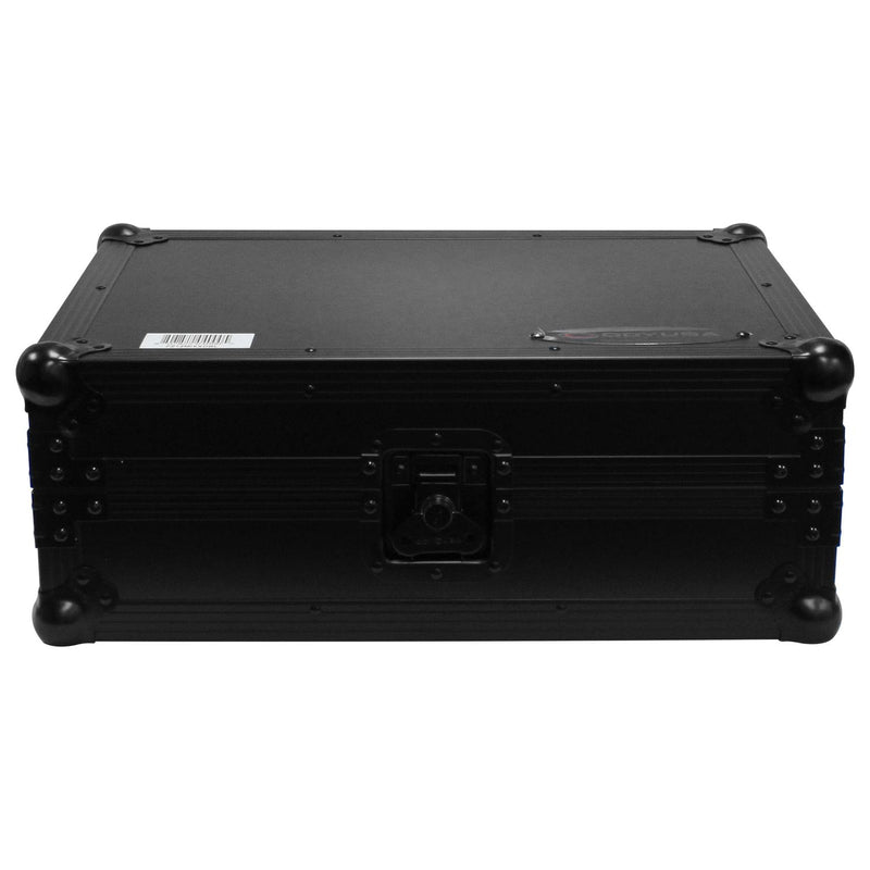 Odyssey FZ12MIXXDBL - Flight Case pour table de mixage DJ universel noir au format 12″ avec compartiment pour câbles arrière extra profond