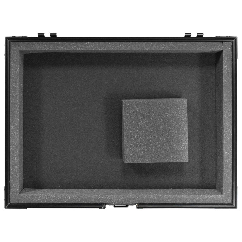 Odyssey FZ12MIXXDBL - Flight Case pour table de mixage DJ universel noir au format 12″ avec compartiment pour câbles arrière extra profond