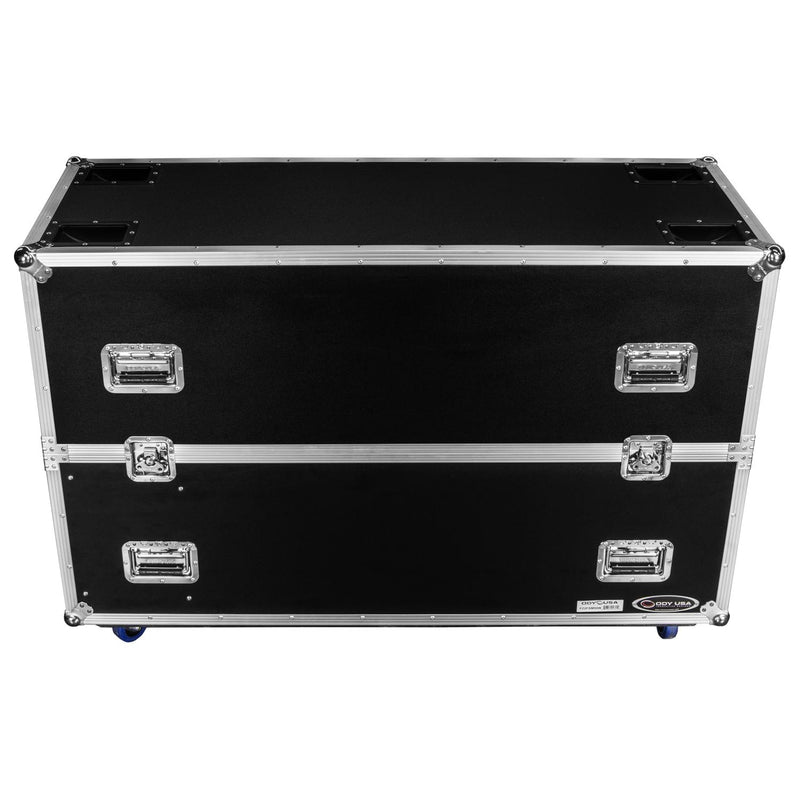 Odyssey FZ2FSM50W - Boîtier pour écran plat double 50-58″ avec roulettes
