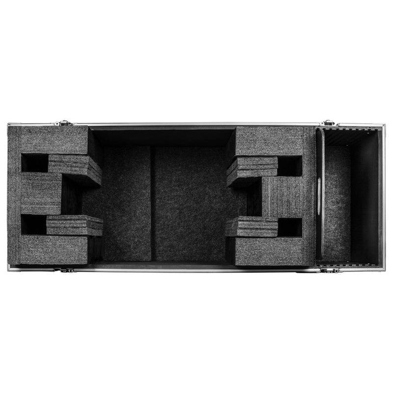 Odyssey FZ2FSM50W - Boîtier pour écran plat double 50-58″ avec roulettes