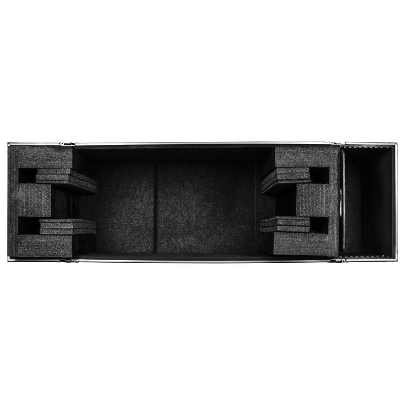 Odyssey FZ2FSM75W - Dual 75″ Flat Screen Monitor Case with Casters