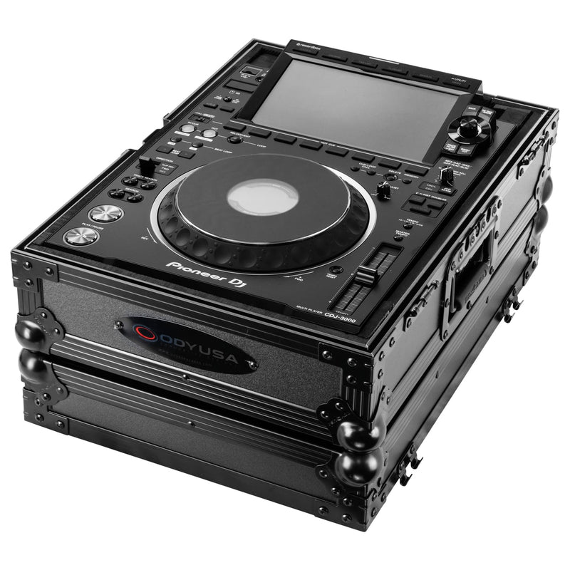 Odyssey FZ3000BL Pioneer CDJ3000 Flight Case w/Removable Back Panel (Black)