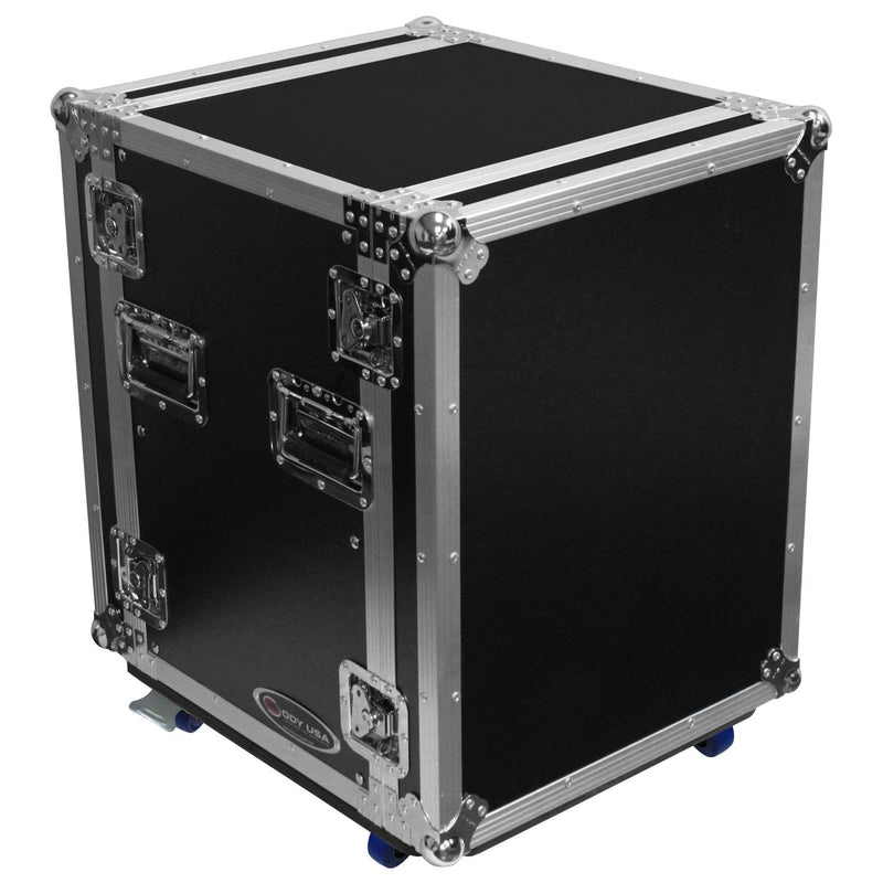 Odyssey FZAR14W - 14U Pro Amp Rack with Casters