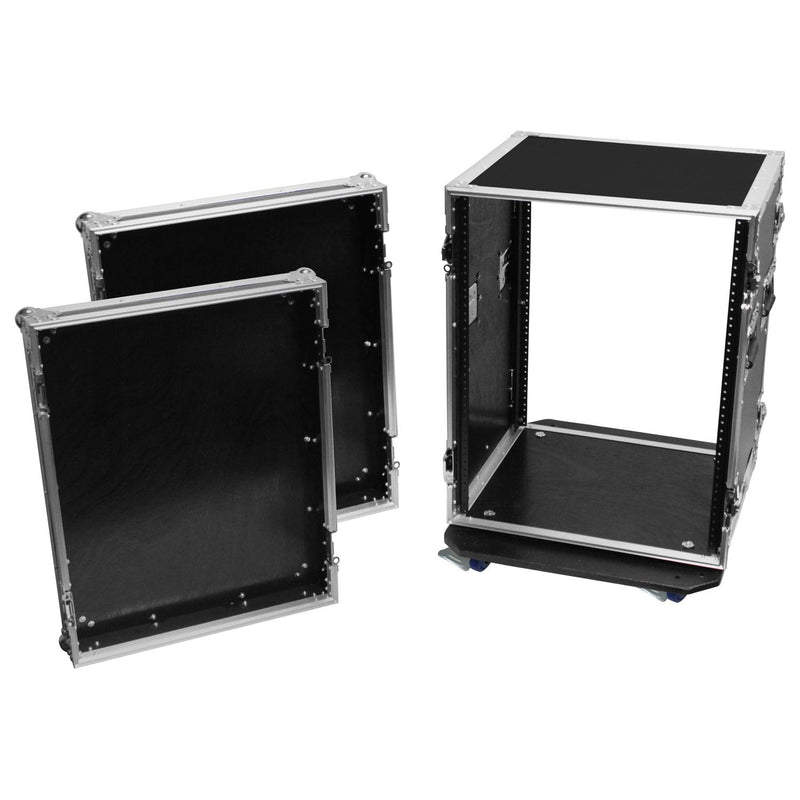 Odyssey FZAR14W - 14U Pro Amp Rack with Casters
