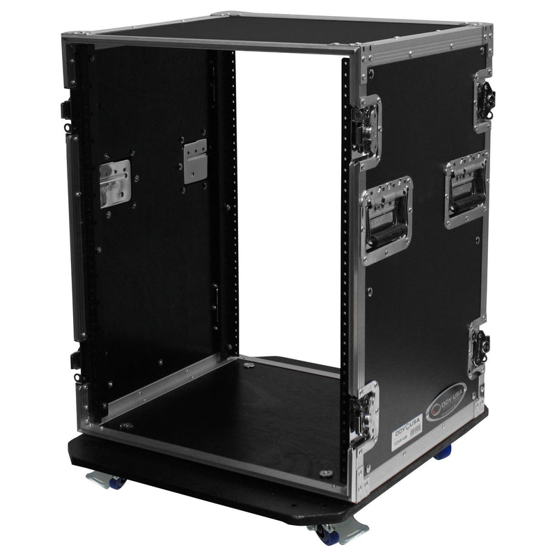 Odyssey FZAR14W - 14U Pro Amp Rack with Casters
