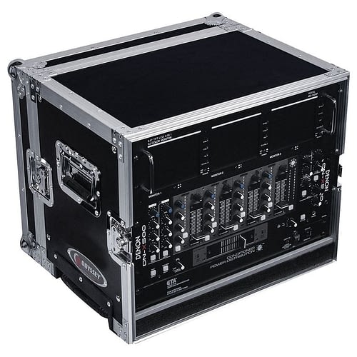 Odyssey FZER8HW - 8U Pro Trolley Effects Rack with Wheels