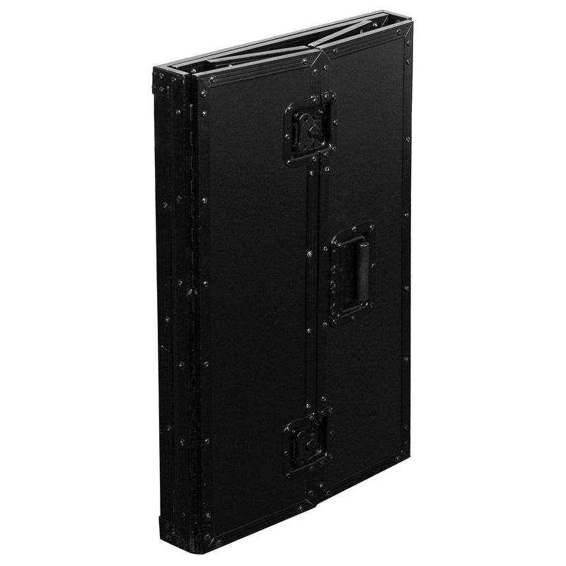Odyssey FZF1930BL - 19″ Wide x 30″ Tall Black DJ Fold-out Stand