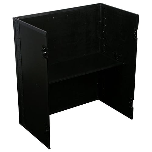 Odyssey FZF3336BL - Support DJ pliable noir 33″ de large x 36″ de haut