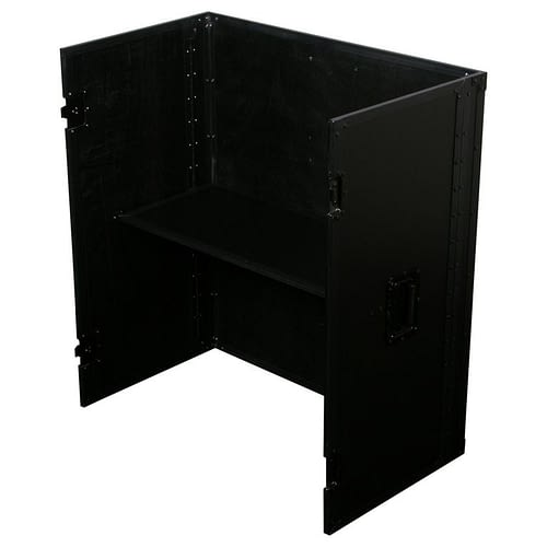 Odyssey FZF3336BL - Support DJ pliable noir 33″ de large x 36″ de haut