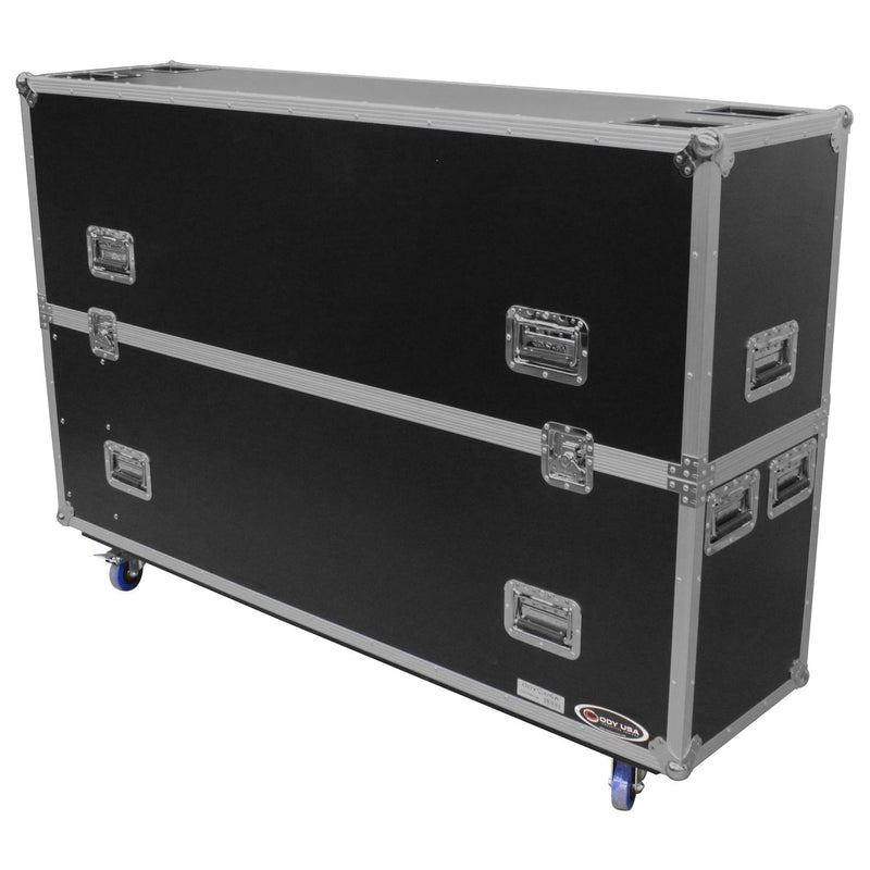 Odyssey FZFSM65W - Flight case pour écran plat 60-65″ avec roulettes