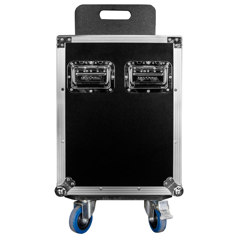 Odyssey FZFSM75W - Boîtier pour écran plat 75″ avec roulettes