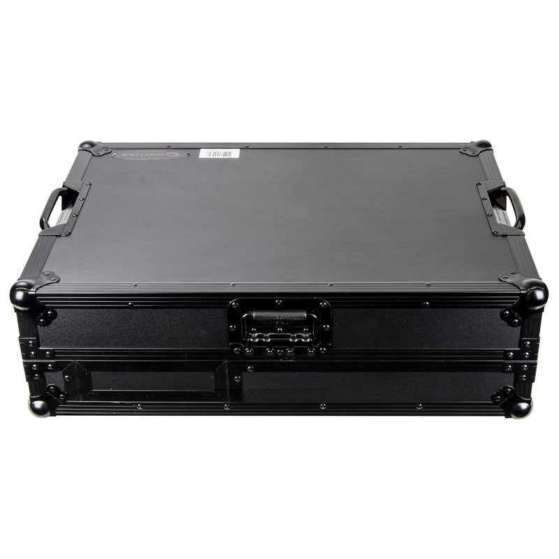 Odyssey FZGS1RA1272WBL Reversible Compact Rane Twelve and Rane Seventy/Seventy-Two Battle DJ Coffin Flight Case w/Glide Platform (Black)