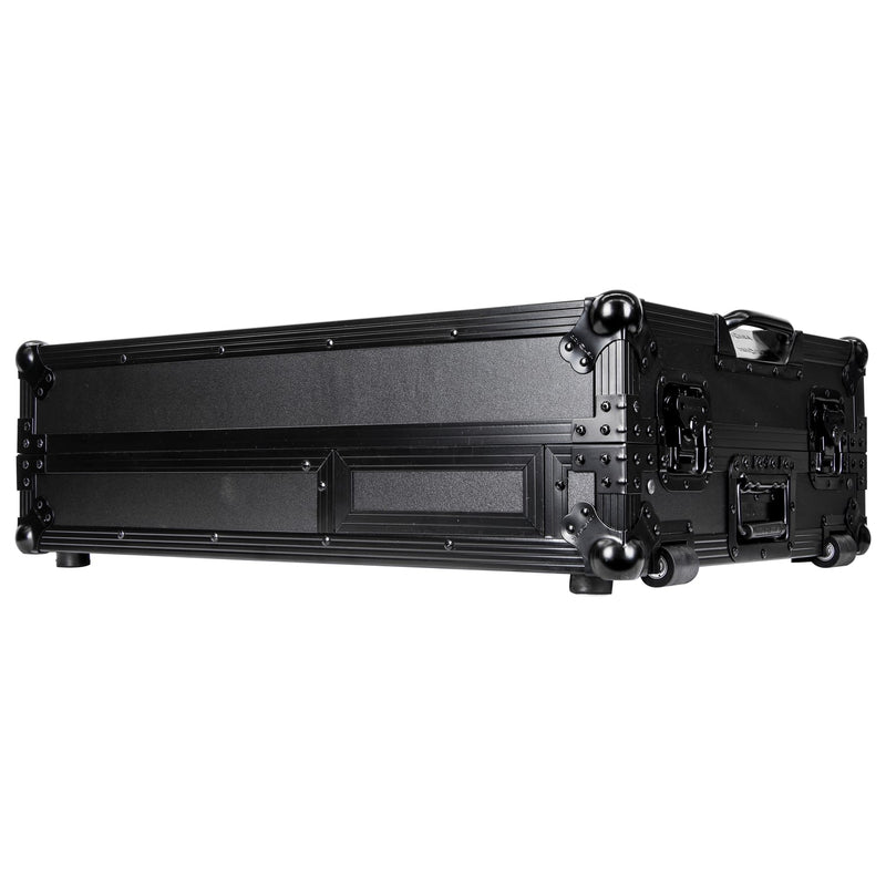 Odyssey FZGS1RA1272WBL Reversible Compact Rane Twelve and Rane Seventy/Seventy-Two Battle DJ Coffin Flight Case w/Glide Platform (Black)