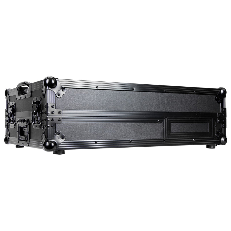 Odyssey FZGS1RA1272WBL Reversible Compact Rane Twelve and Rane Seventy/Seventy-Two Battle DJ Coffin Flight Case w/Glide Platform (Black)