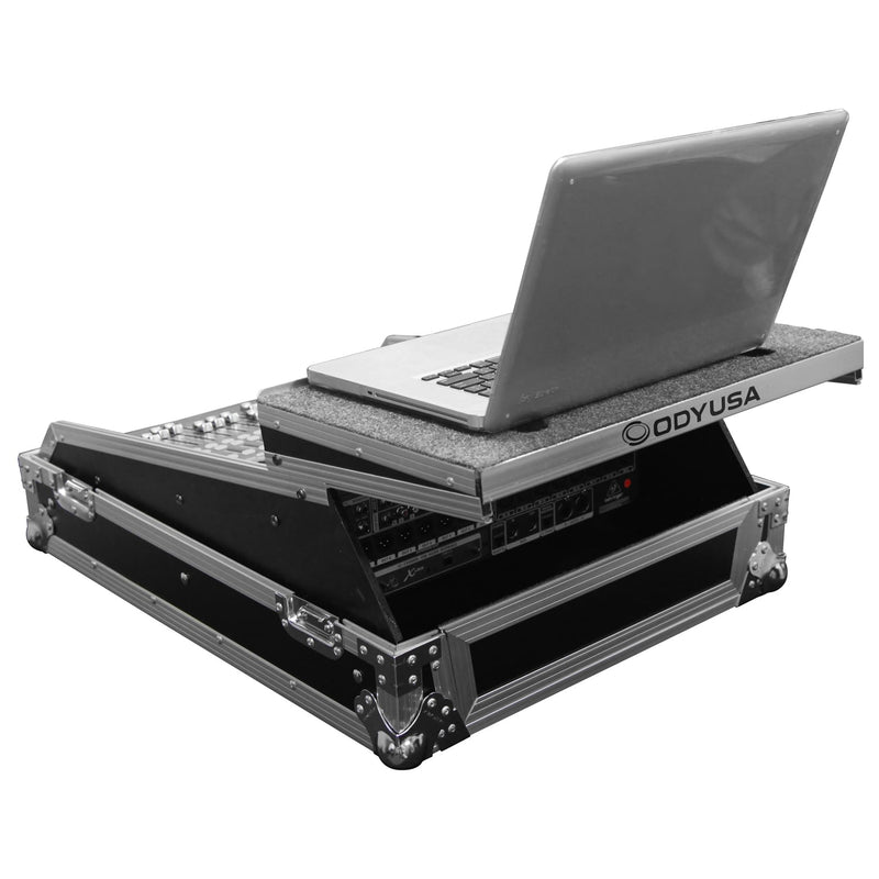 Odyssey FZGSMX1913 - Universal 13U Rack Mountable Mixer Flight Case with Glide Platform