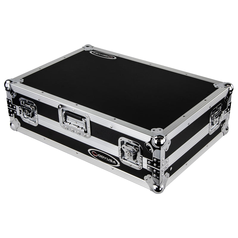 Odyssey FZGSPIDDJ8001 Pioneer DDJ-800 Flight Case w/Bottom 1U Rack Space and Glide Platform