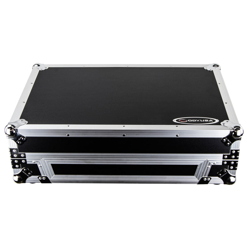 Odyssey FZGSPIDDJ8001 Pioneer DDJ-800 Flight Case w/Bottom 1U Rack Space and Glide Platform