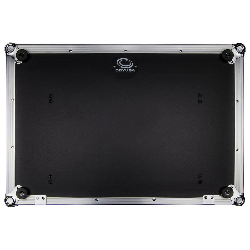 Odyssey FZGSPIDDJ8001 Pioneer DDJ-800 Flight Case w/Bottom 1U Rack Space and Glide Platform